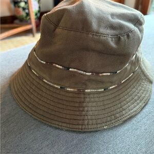 Hermes Multicolor Striped Bucket Hat